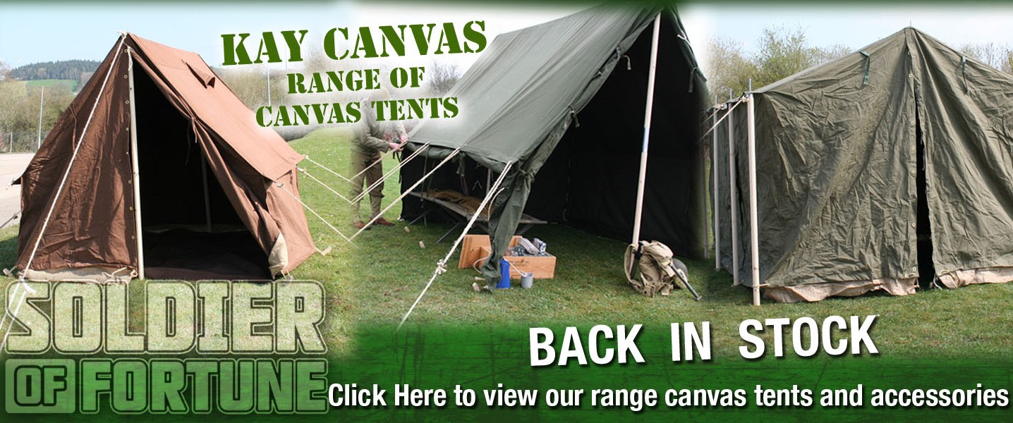 Kay Canvas Tents Back In Stock