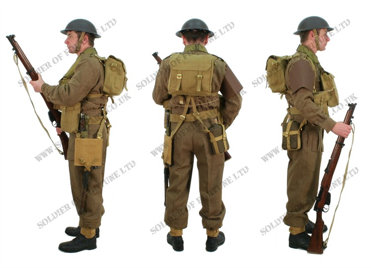 British WW2 B.E.F. Solider