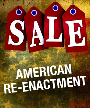 Sale. American Re-enactment.