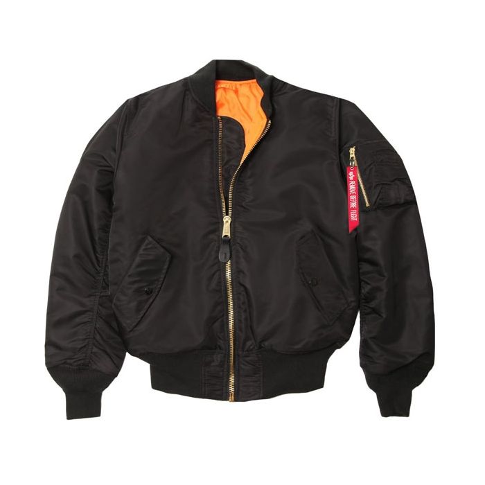 Alpha Industries MA1 Flight Jacket Black