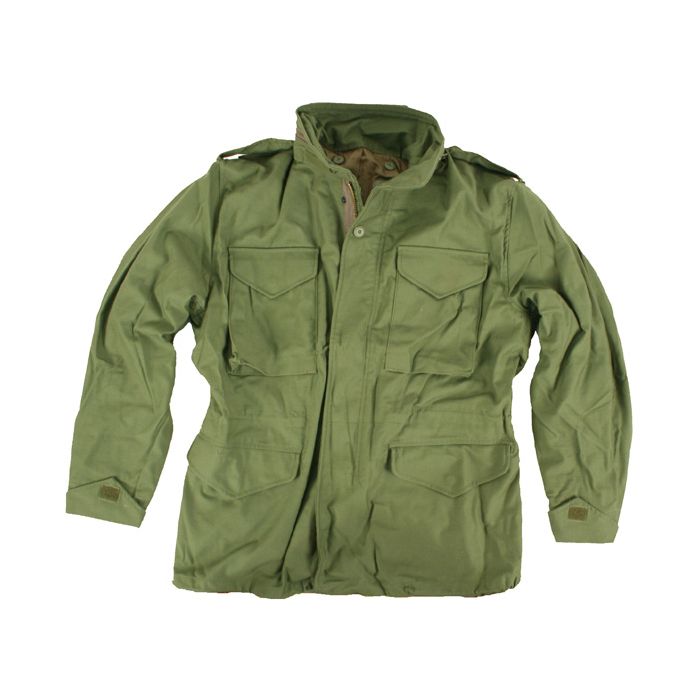 American M65 Field Jacket Green by Teesar Mil-Tec