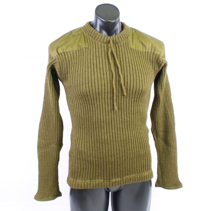 British store military sweater