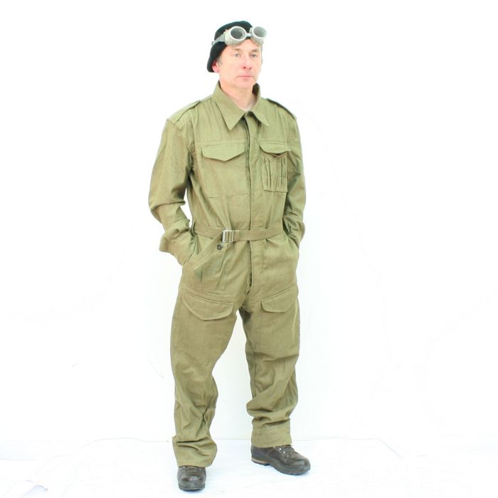 British Denim Tank Suit/ Coveralls by Kay Canvas