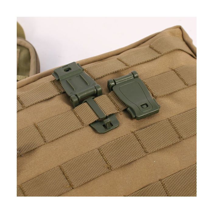 Molle EDC Pouch Connector Plates. Pair