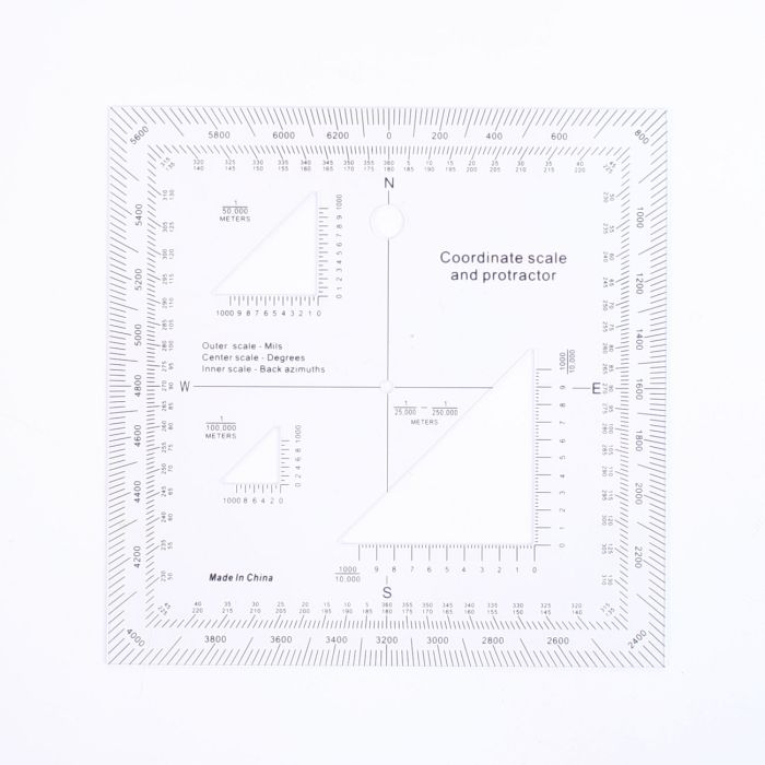 Using The British Military Protractor for Map Reading - Blog