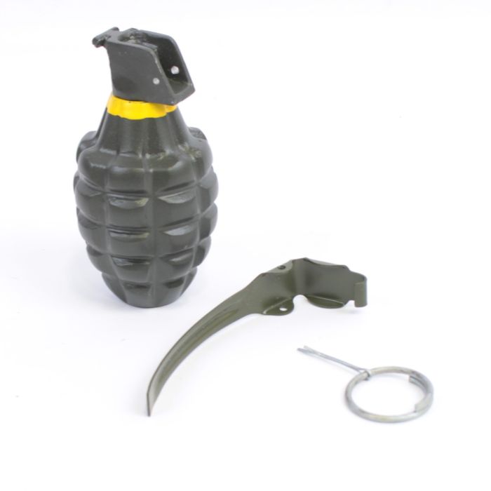 Mk II Fragmentation Hand Grenade Metal Replica US Pineapple Hand Grenade