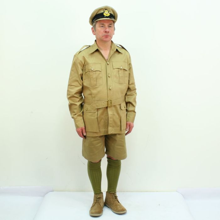 1941 KD Shorts British Army Khaki Drill Desert by Kay Canvas