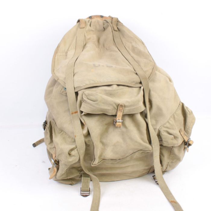Military rucksack with store frame for sale