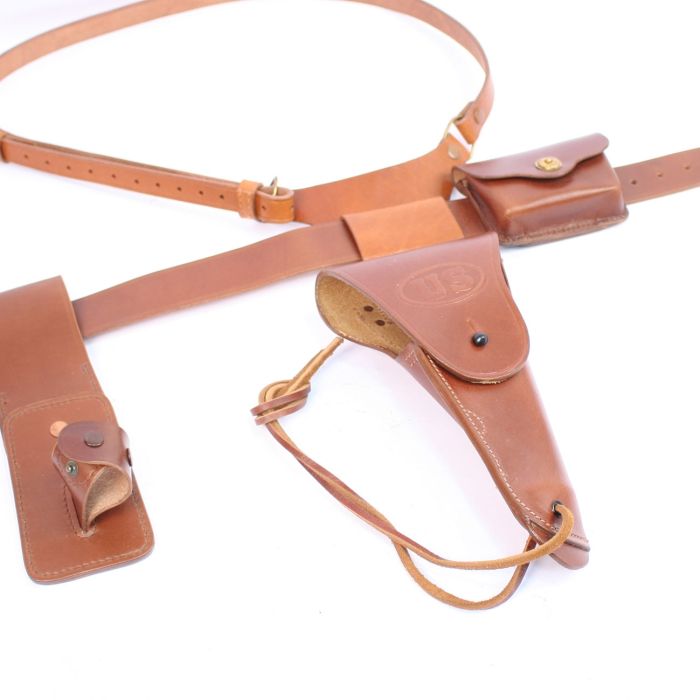 Police leather belt best sale