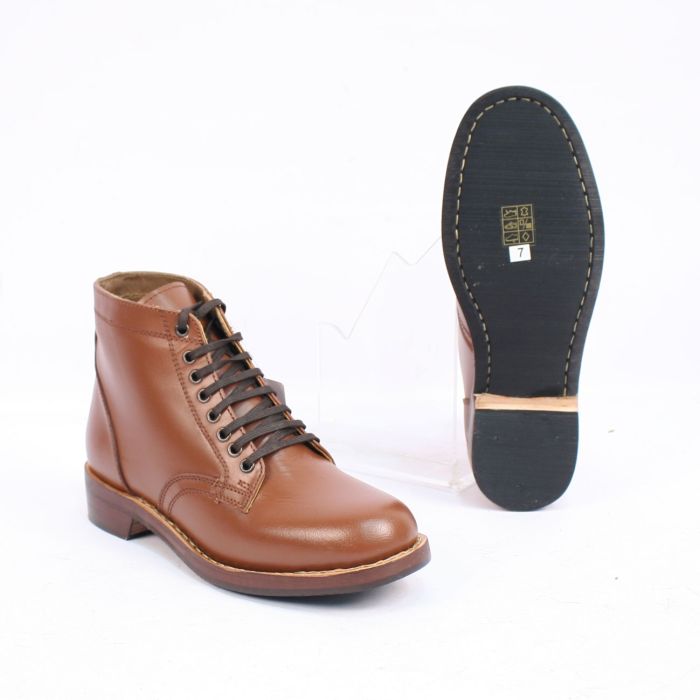 Canvas and hotsell leather boots
