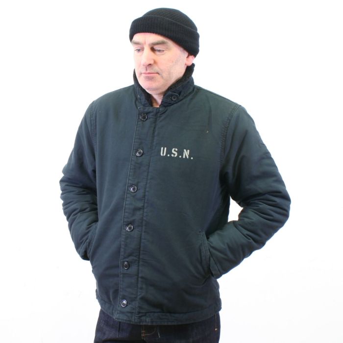 Us navy deck coat hot sale