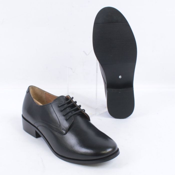 Womens Black Leather Service Parade Shoes. Nurse WAAF VAD Red Cross