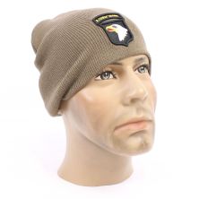 101st Airborne US Beanie Hat Olive Green