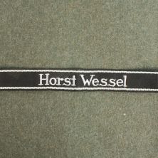 18th SS Pz Grenadier Horst Wessel Cuff Title