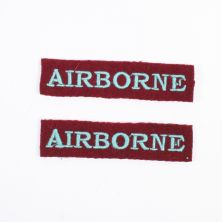 British 1st & 6th Airborne Woven Tabs