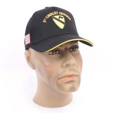 1st US Cavalry " Air Cav"  Division Vietnam Baseball Cap Black 