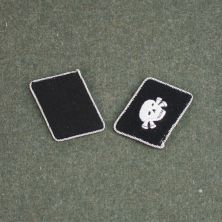 3rd SS Panzer Division Totenkopf Collar Tabs