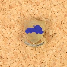 82nd Armoured Recon Metal DI Badge 2nd Armoured Div