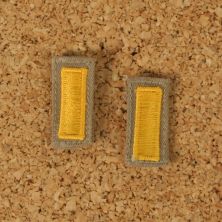 2nd Lieutenant cloth officer rank for M41 and M42 para jacket
