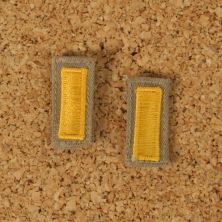 2nd Lieutenant cloth officer rank for US WW2 M41 Jacket and the M42 para jacket