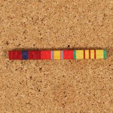 USMC Vietnam Ribbon Bar Set. Marine GC, Nat Def, Nam Ser