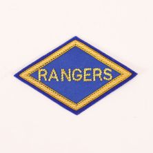 Rangers Officers Wire Bullion Badge