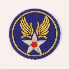 USAAF US Army Air force wire bullion badge