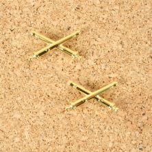 US Army Artillery Officers collar badges