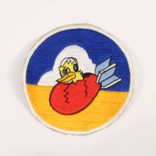USAAF 418th Bomb Squadron Patch part of the 100th Bomb Group 8th Air Force