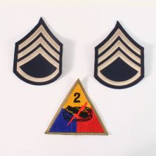 Fury Film 2nd Armoured Badge Set