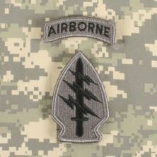 Special Forces Hook and Loop Badge ACU
