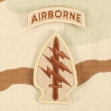 US Special Forces Shoulder Patch. Desert