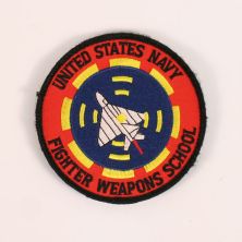 USN Fighter Weapons School Top Gun patch. Hook and loop