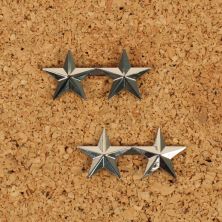 US 2 Star Generals Stars Rank. Full Size