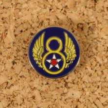 USAAF 8th Air Force DI pin badge.
