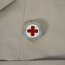 WW2 American Red Cross Volunteer pin badge ARC badge