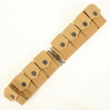 M1910 Tan Cartridge Belt by Kay Canvas 