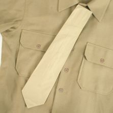 US Officers & Enlisted Mans Tan Tie