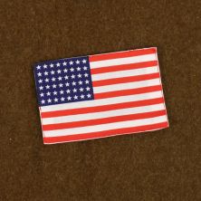 Cotton WW2 48 Star US Flag Arm Patch