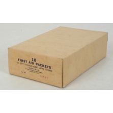 Carlisle bandage outer box. Empty box For Carlisle First Aid Tins
