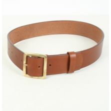 American Army 1940's Brown Leather Garrison Belt