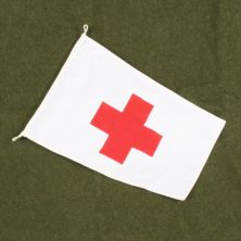Red Cross cotton Aerial Pendant