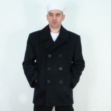 US Navy Pea Coat USN Reefer jacket.