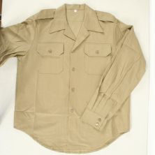 US WW2 Officers Summer Chino Shirt by C.S.