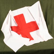 Red Cross Cotton Flag 3x3 ft