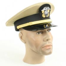 USN Lieutenant Hat US Navy Chino Peak Cap
