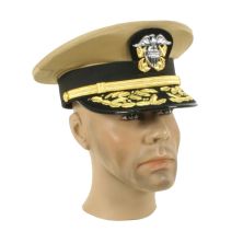 USN. US Navy Chino peak cap Admiral