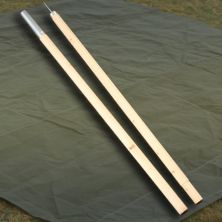 US Small Wall Tent Wooden Upright Pole Spare