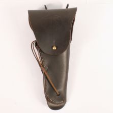 US M1916 Leather Belt Holster 1911 Colt 45 holster. Dark brown.