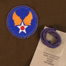 US Air force USAAF Branch of Service Cord
